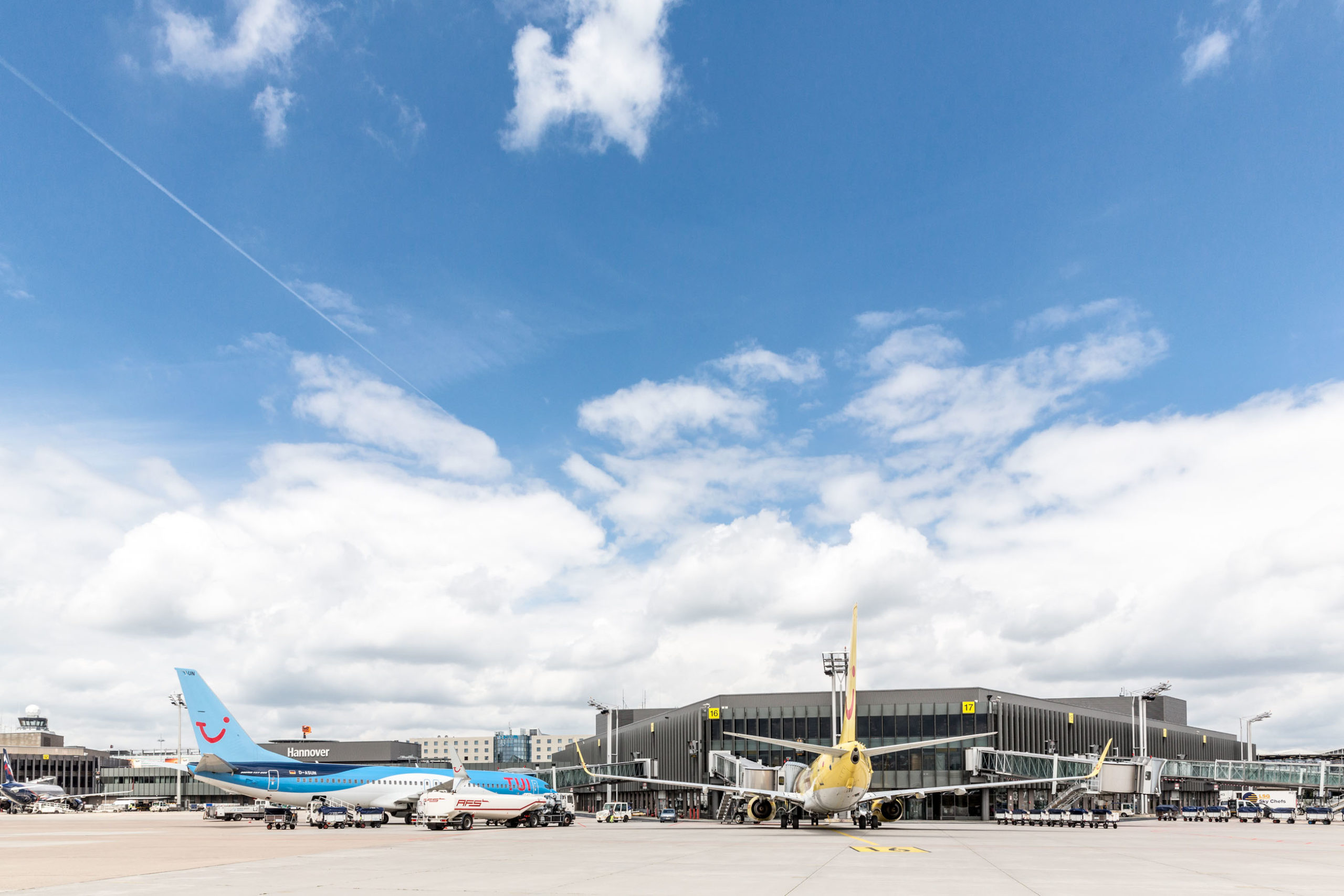 Der Hannover Airport hat im Jahr 2019 einen neuen Rekord bei der Zahl der Flugpassagiere erreicht. Erwartet wird ein Ergebnis von 6,3 Mio. Reisenden, nach 5,87 Mio. im Jahr 2017. Flughafen Hannover-Langenhagen GmbH