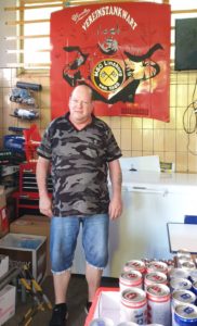 Michael Walter, Pächter der Classic-Tankstelle in Linsburg