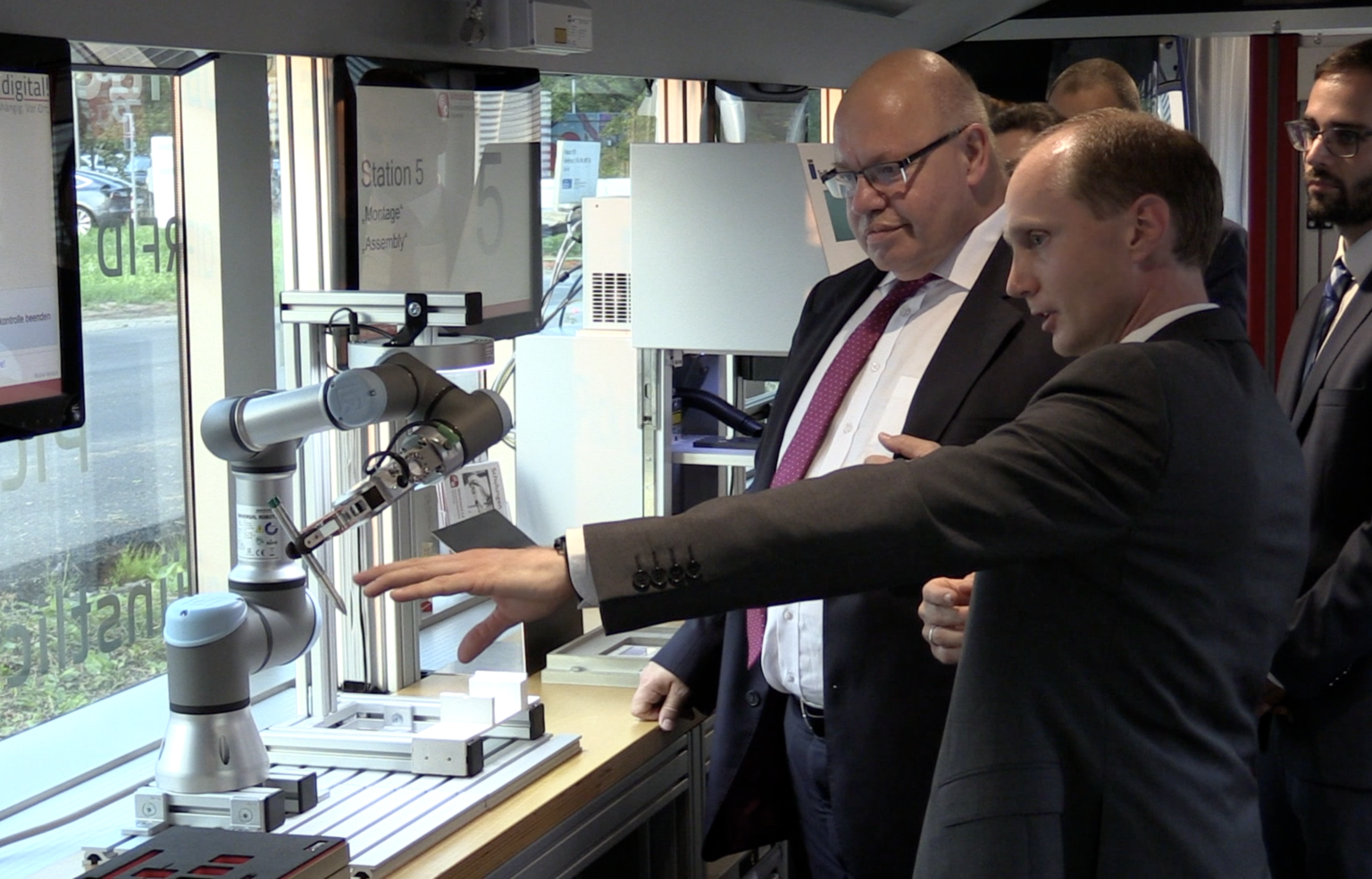 Bundeswirtschaftsminister Altmaier trifft Unternehmer in Hannover