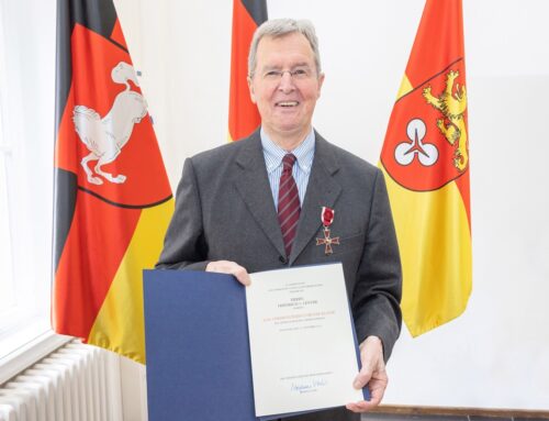 Niedersächsisches Verdienstkreuz für Friedrich von Lenthe