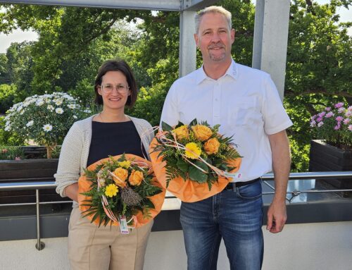 Lorenz Kiene und Jessica Schomburg führen den IHK-Wirtschaftsausschuss Nienburg